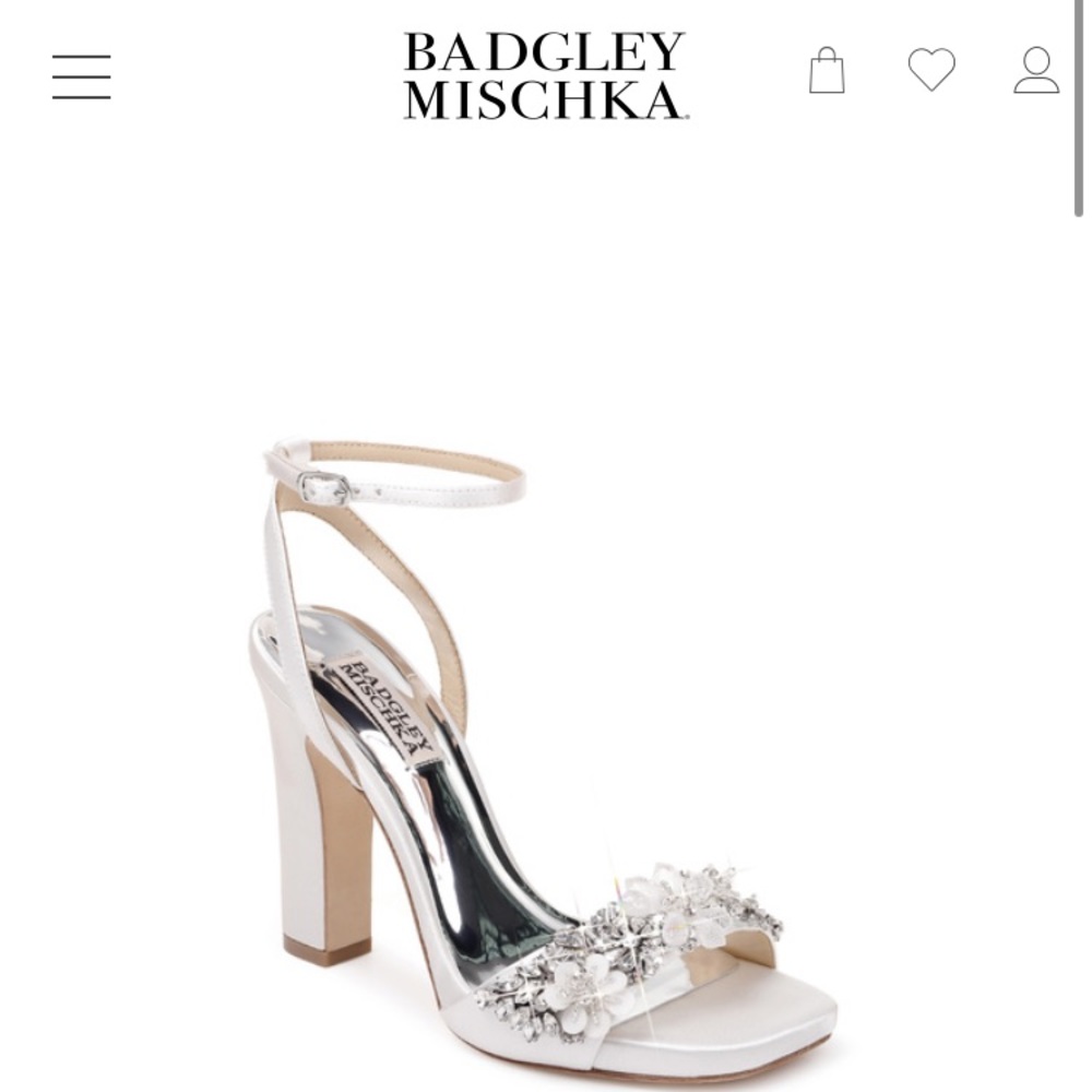Badgley Mischka Bridal Heels